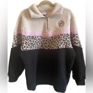 Bucee’s Sherpa Half Zip Sweatshirt
